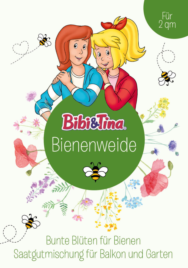 Bienweide Saatgut-Tütchen von Bibi&Tina