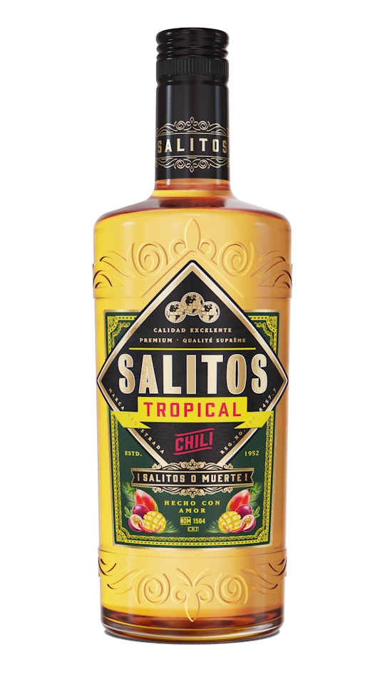 Flaschenansicht SALITOS TROPICAL CHILI